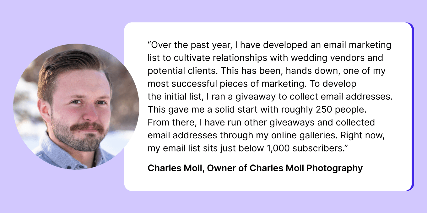 Quote From Photographer Charles Moll