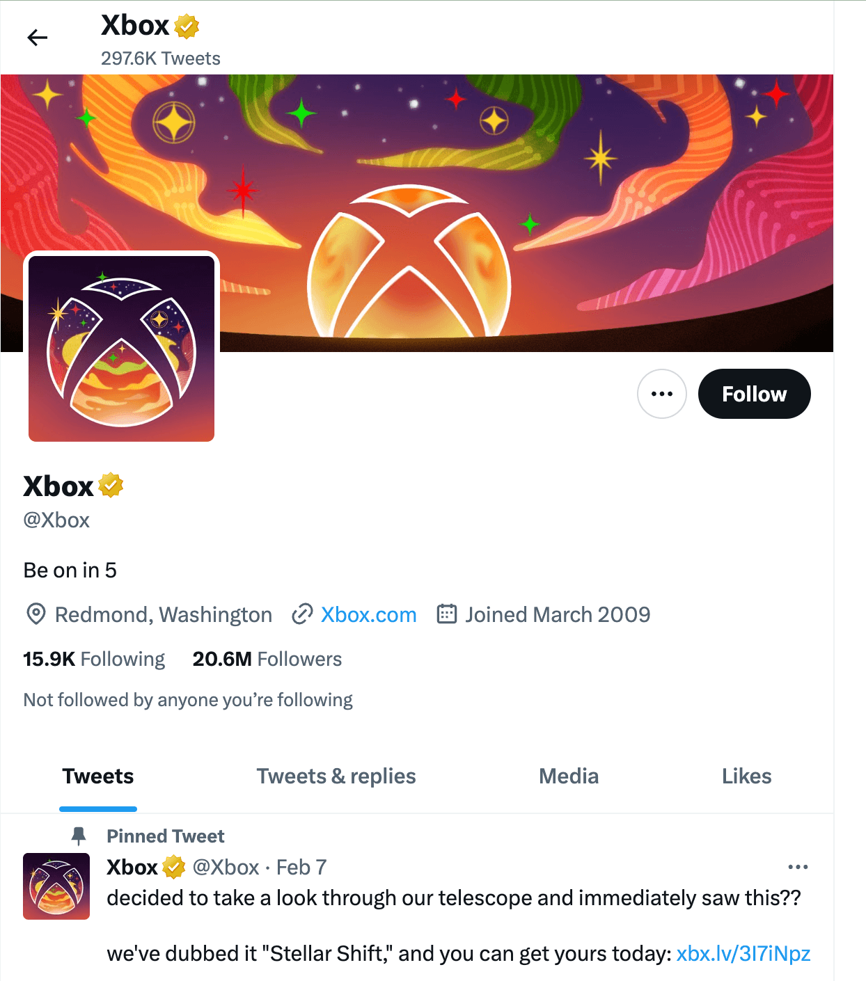 Xbox Temporary Brand Identity Twitter