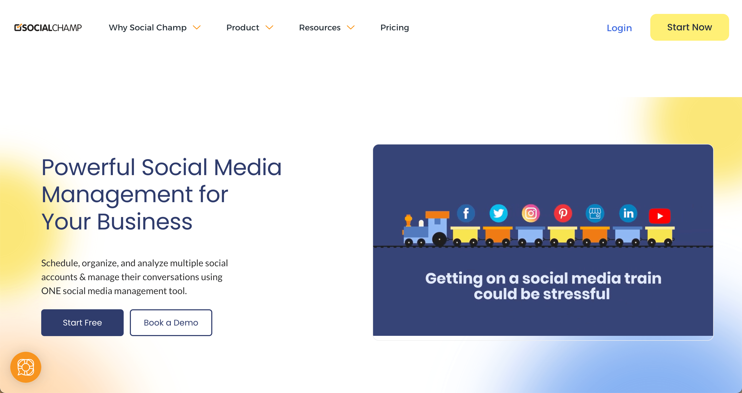 Social Champ SMM Homepage